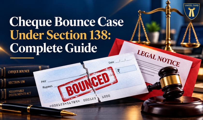 Cheque Bounce Case Under Section 138: Complete Guide
